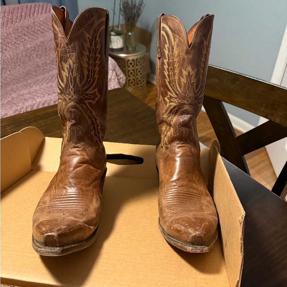 Lucchese 1883 TN MAD DOG GOAT 5/4 size 11 D